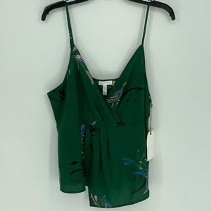 Leith Women's Green Bug Blouse